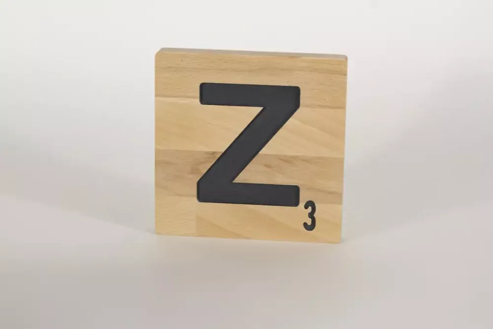 Holzbuchstaben Buchstabensteine Buche Z