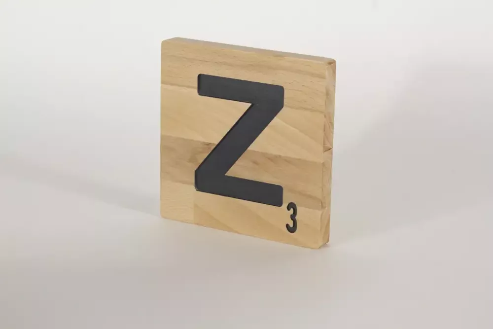 Holzbuchstaben Buchstabensteine Buche Z