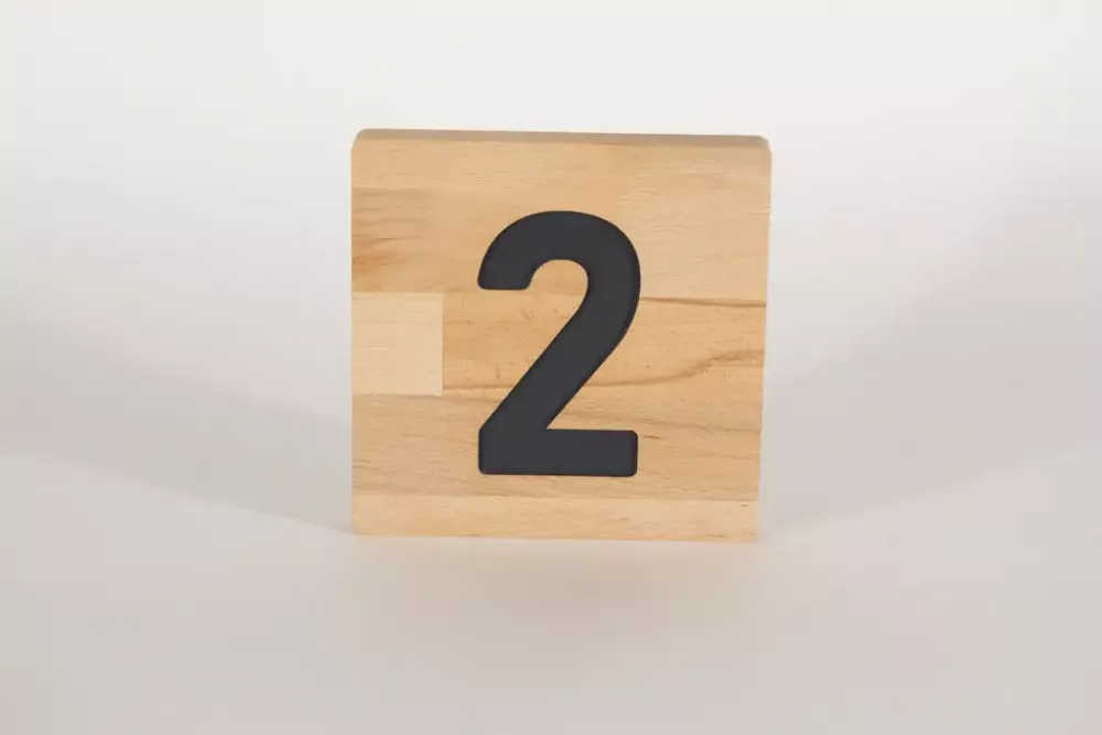 Holzbuchstaben Buchstabensteine Buche 2