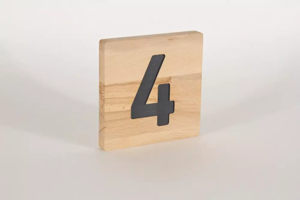 Holzbuchstaben Buchstabensteine Buche 4