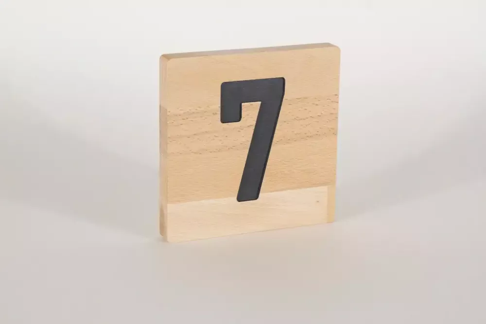 Holzbuchstaben Buchstabensteine Buche 7