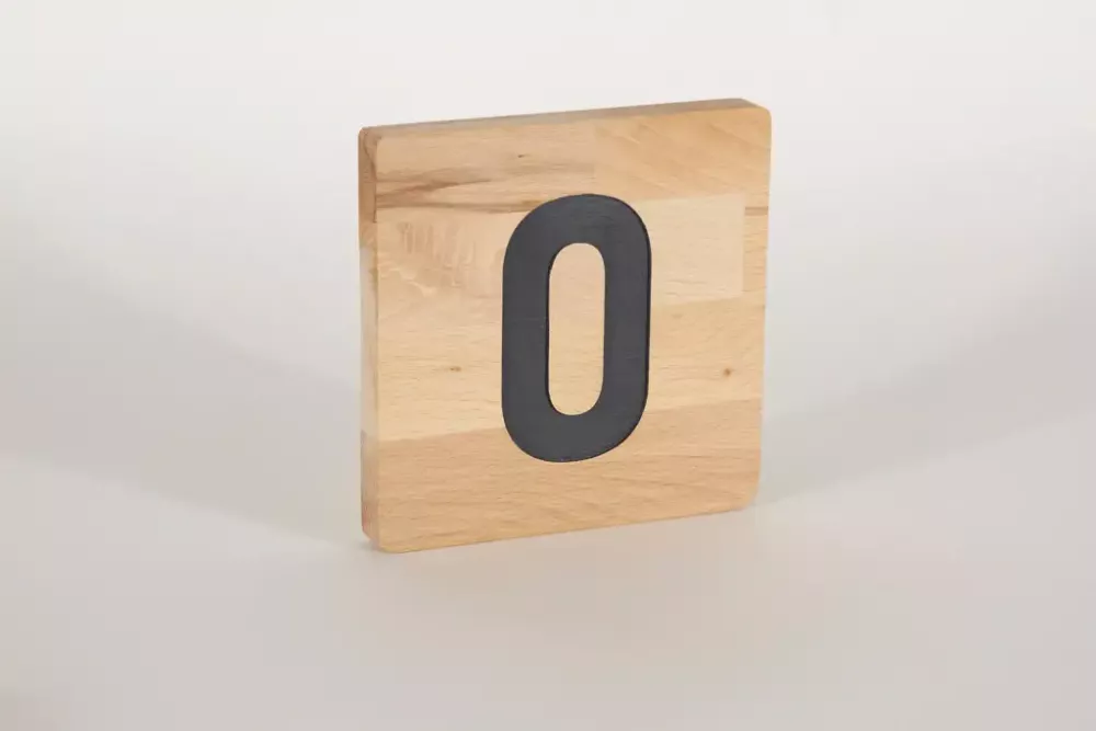Holzbuchstaben Buchstabensteine Buche 0