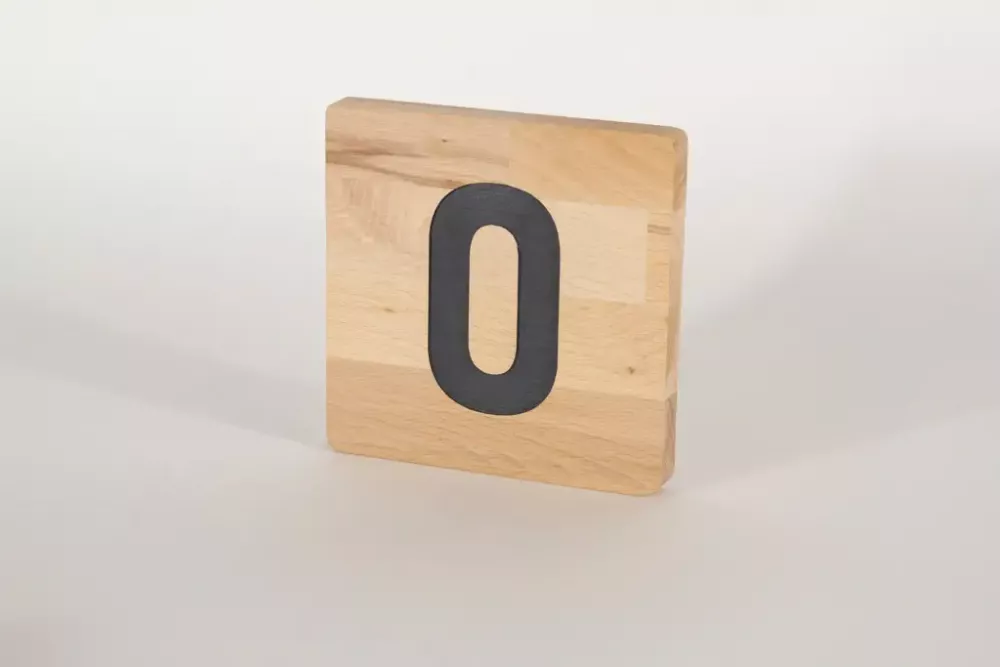 Holzbuchstaben Buchstabensteine Buche 0