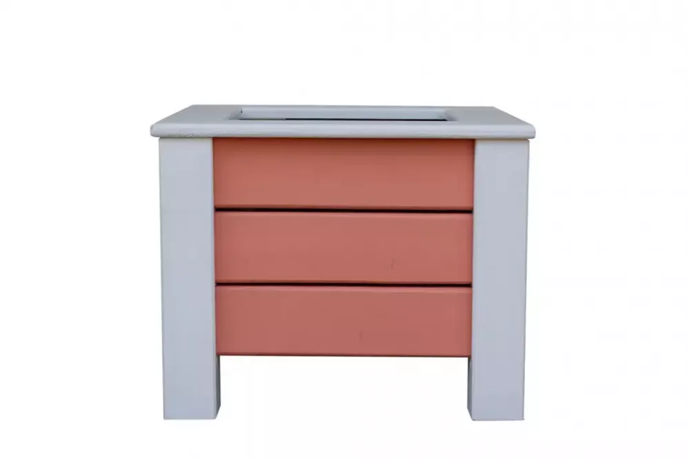 Pflanzkasten Apricot aus Holz