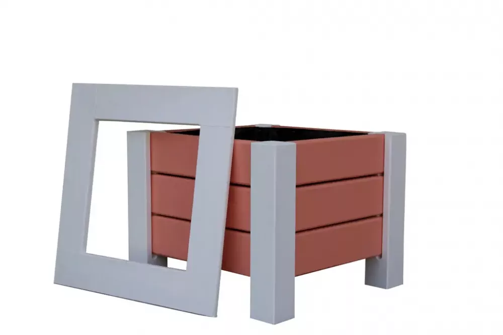 Pflanzkasten Apricot aus Holz
