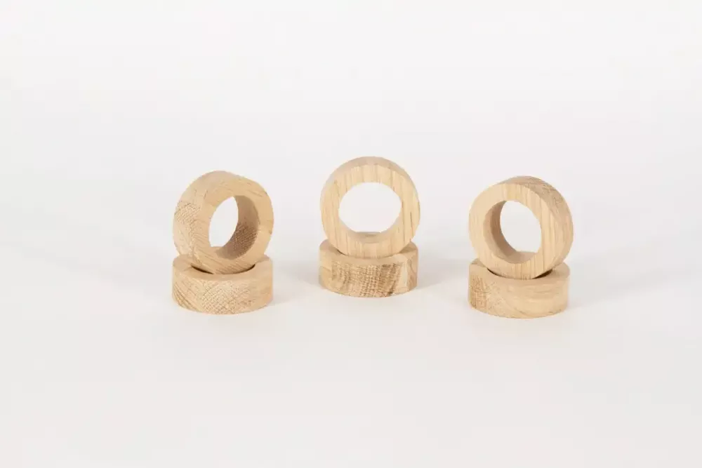 Runder Serviettenring aus Holz – stilvoller Serviettenhalter jetzt kaufen