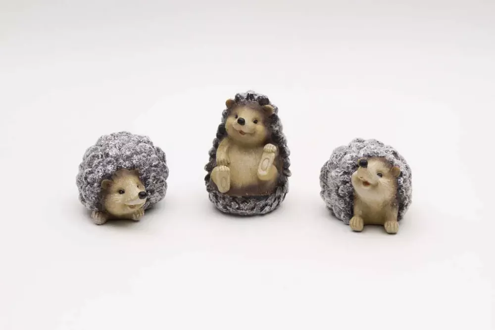 Sitzende Igel Figur als dekoratives Highlight für Zuhause – jetzt bestellen
