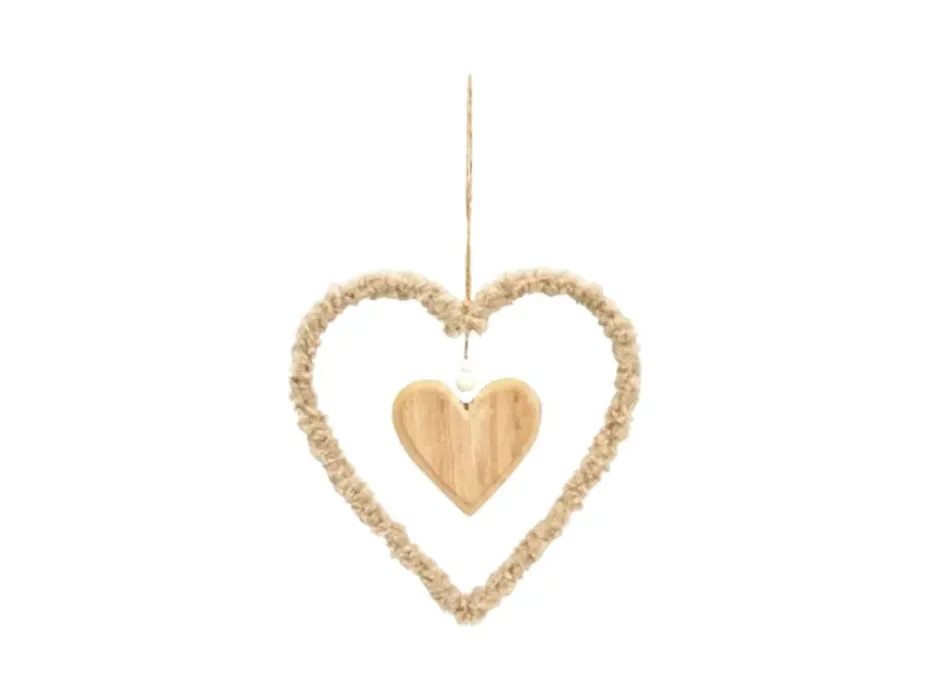 Romantische Herzdeko aus Holz als Geschenkidee für besondere Anlässe – jetzt online sichern